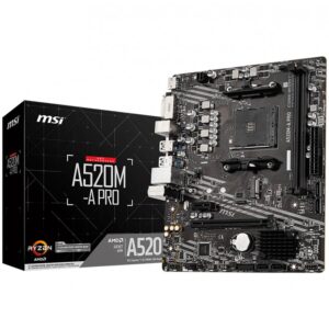 MSI Main Board Desktop A520M-A PRO