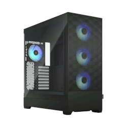 Fractal Pop XL Air RGB Black TG Clear Tint