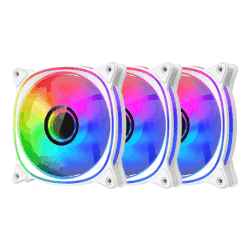 LC-Power LC-CF-120-ARGB-KIT, bijeli, 3 pack