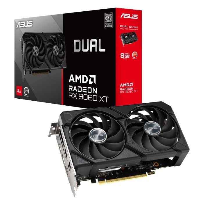 VGA Asus DUAL-RX9060XT-8G