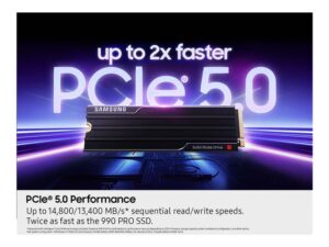 SAMSUNG 9100 PRO SSD Heatsink 4TB M.2