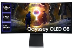 Monitor 34" Samsung LS34DG850SUXDU, QHD OLED, 175hz, HAS, zvuč