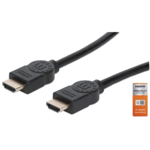 Manhattan kabel HDMI M/M, 4K@60Hz,UHD,Eth, 5m,crni