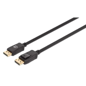 Manhattan kabel DP-DP M/M 1.4, 8K@60Hz, 2m, crni