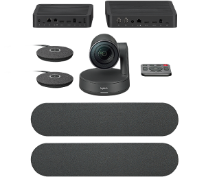 Logitech Rally Plus, kamera + zvučnici + mikrofoni