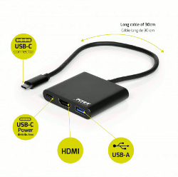 Port USB-C mini docking station HDMI