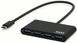 Port HUB USB-C 4X USB-A 3.0 ports