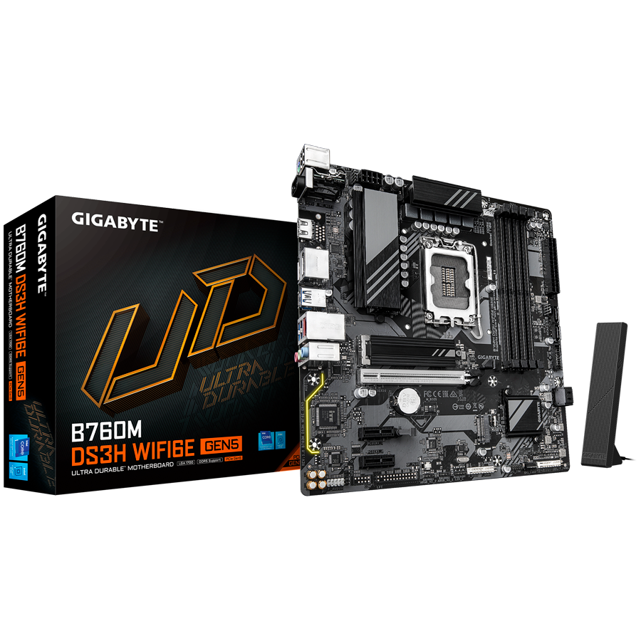 GIGABYTE B760M DS3H WF6E GEN5, s1700
