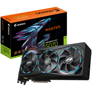 GIGABYTE AORUS GeForce RTX™ 5070 MASTER 12G (GV-N5070AORUS M-12GD)