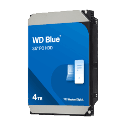 WD Blue WD40EZZX 4TB, 3,5", 128MB, 5400 rpm