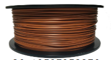 PLA filament 1.75 mm, 1 kg, brown