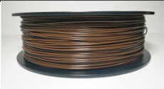 PLA filament 1.75 mm, 1 kg, coffee