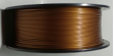 PLA filament 1.75 mm, 1 kg, red copper filled