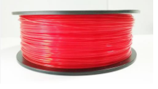 PET-G filament 1.75 mm, 1 kg, transparent red