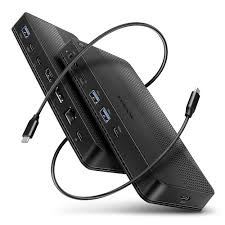 USB HUB 5x USB 4 (3xUSB-A, 2xUSB-C), 8K HDMI, 8K DP, HMC-U4, AXA