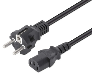 Manhattan kabel za napajanje C13 na CEE 7/7, 1m