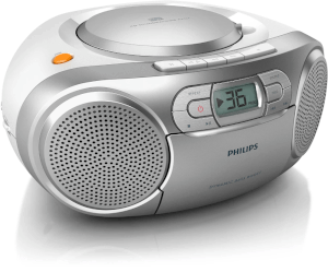 Philips CD Soundmachine TAZ2000S, srebrni