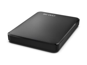 WD Elements Portable USB-C 2TB Black