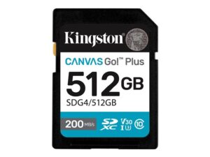 KINGSTON 512GB SDXC Canvas Go Plus Gen4