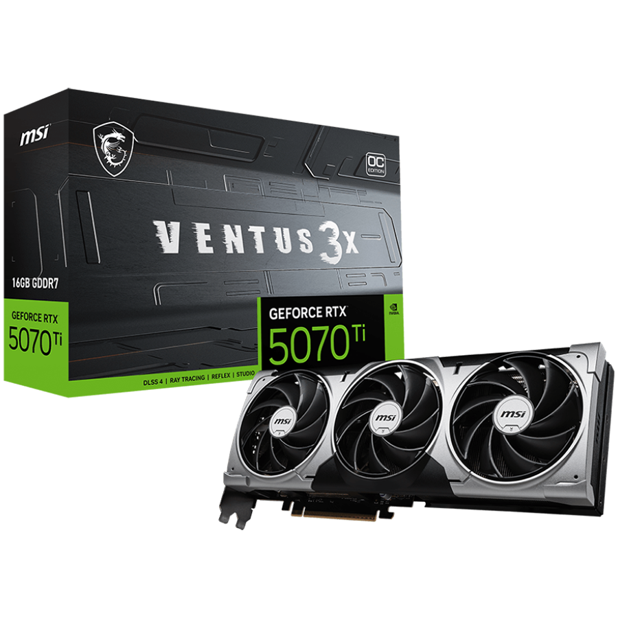 MSI Ventus GeForce RTX 5070 Ti