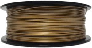 PLA filament 1.75 mm, 1 kg, old gold