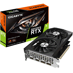 Gigabyte GF RTX3050 WF2 OC V2, 8GB GDDR6